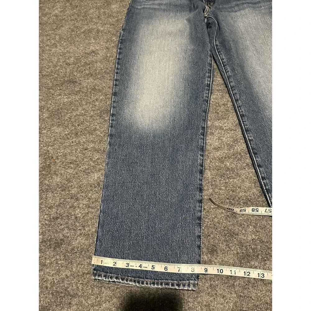 Levis 94 Baggy Wide Leg Jeans Mens 30x31 Blue  Denim Zip Fly  Pants NWT